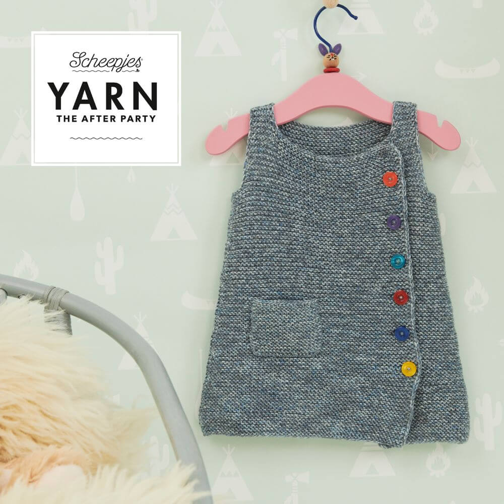 YARN The After Party no. 113 Cute Button Pinafore