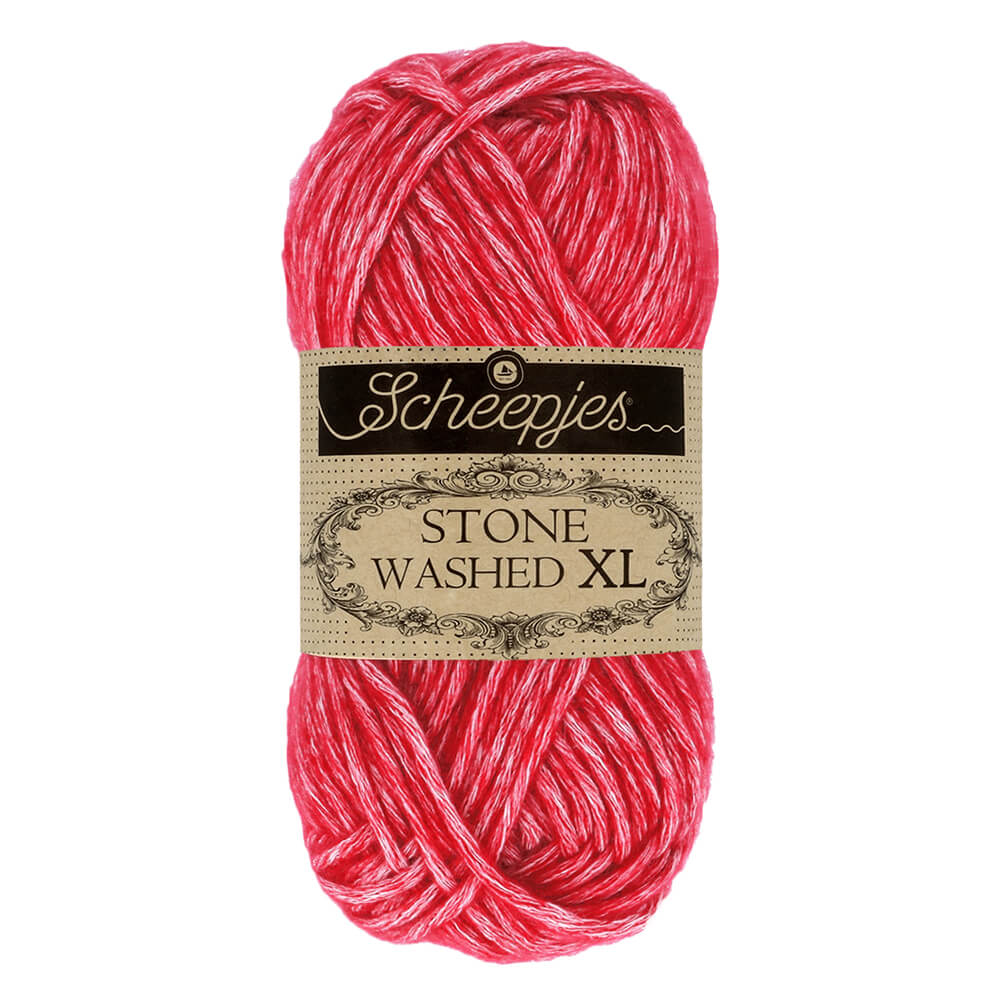 Scheepjes Stone Washed XL 847 Red Jasper