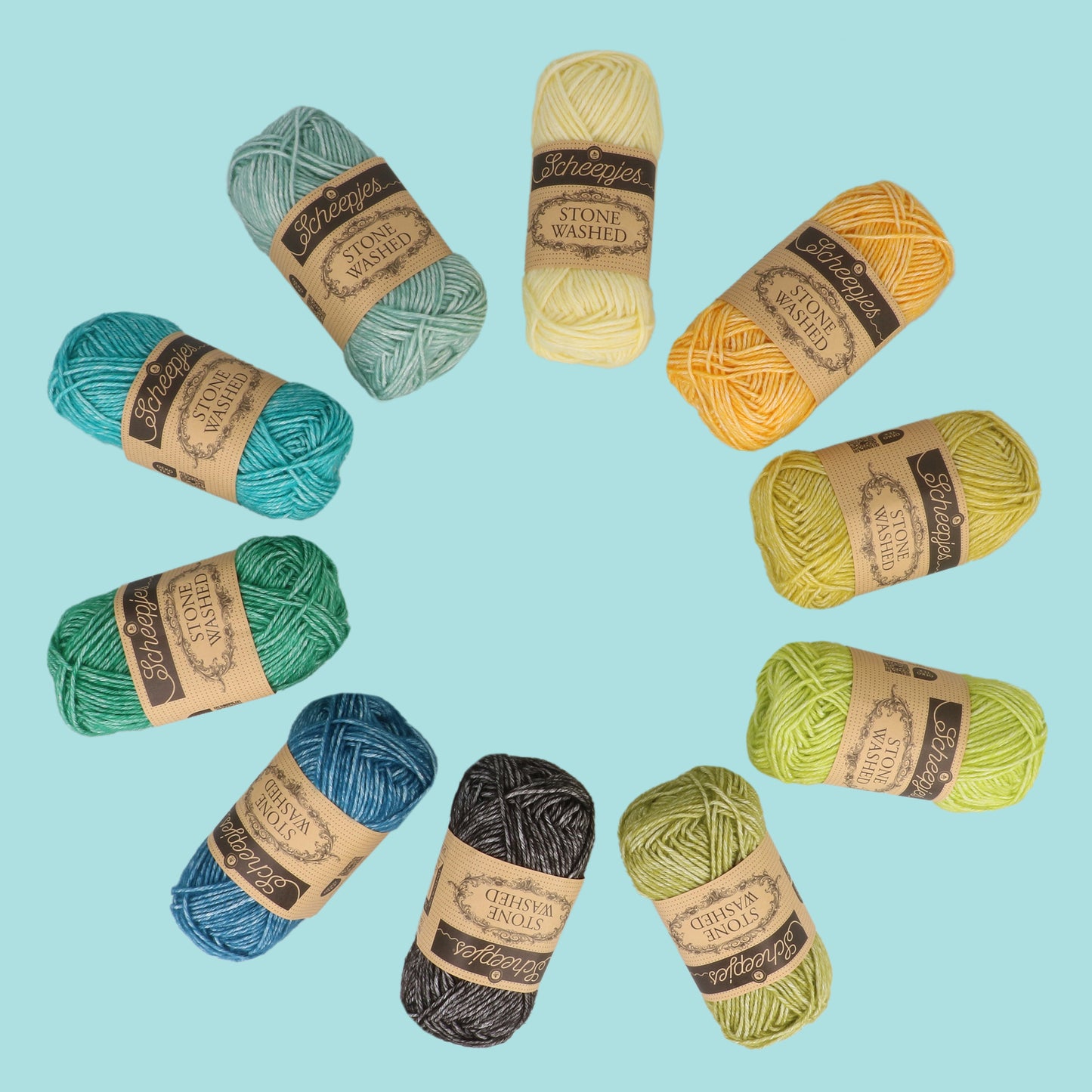 Scheepjes Stone Washed Grounding 10x25g