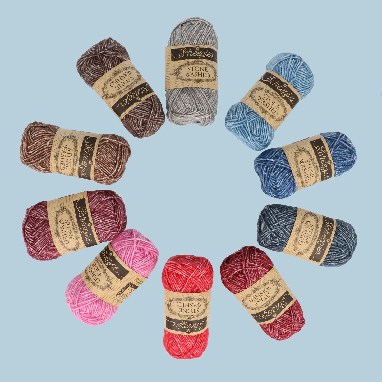 Scheepjes Stone Washed Aura 10x25g