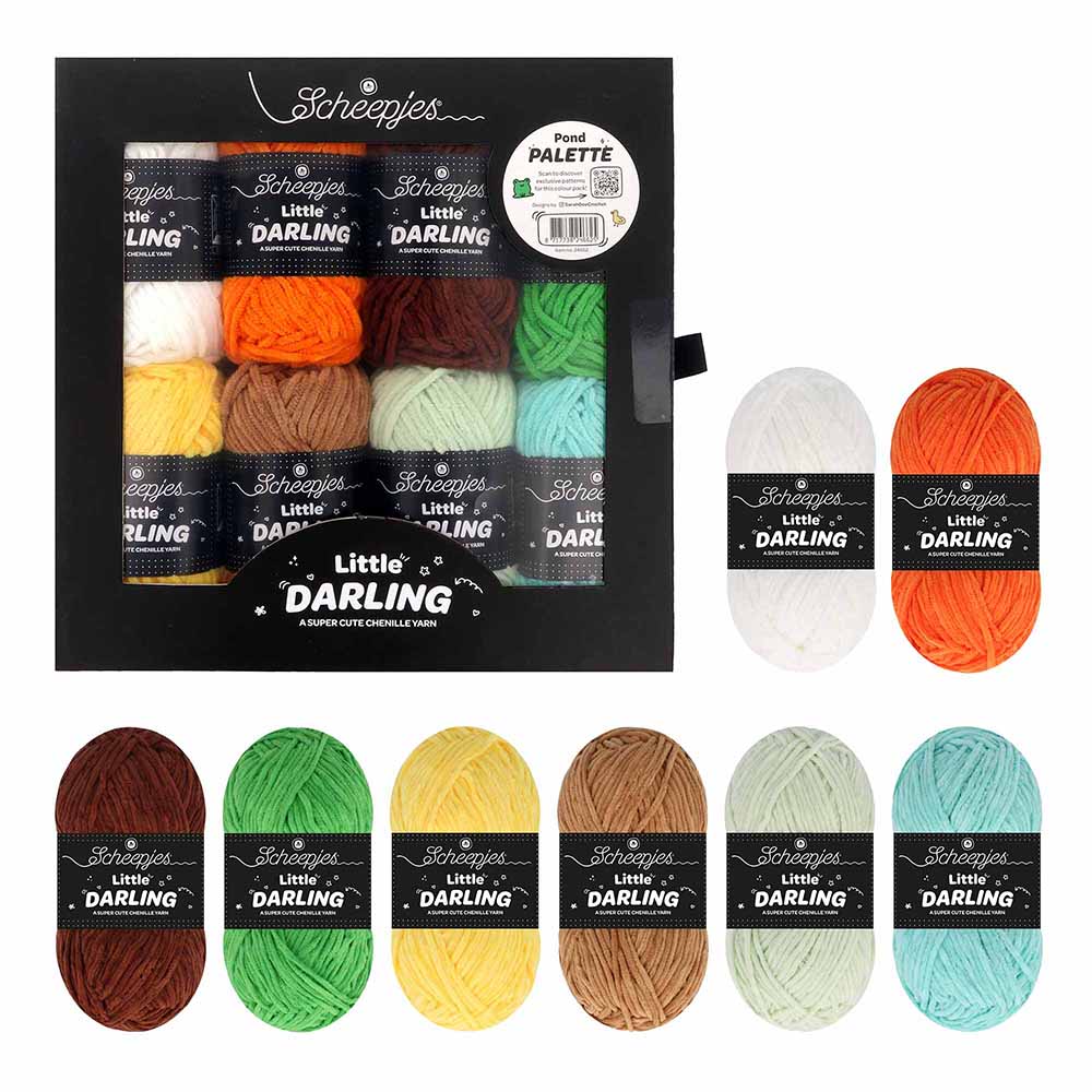 Scheepjes Little Darling Pond Palette 8x25g