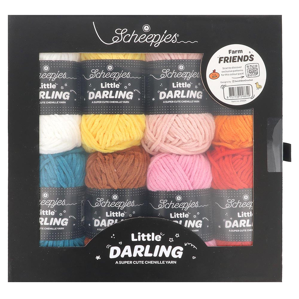 Scheepjes Little Darling Farm Friends 8x25g