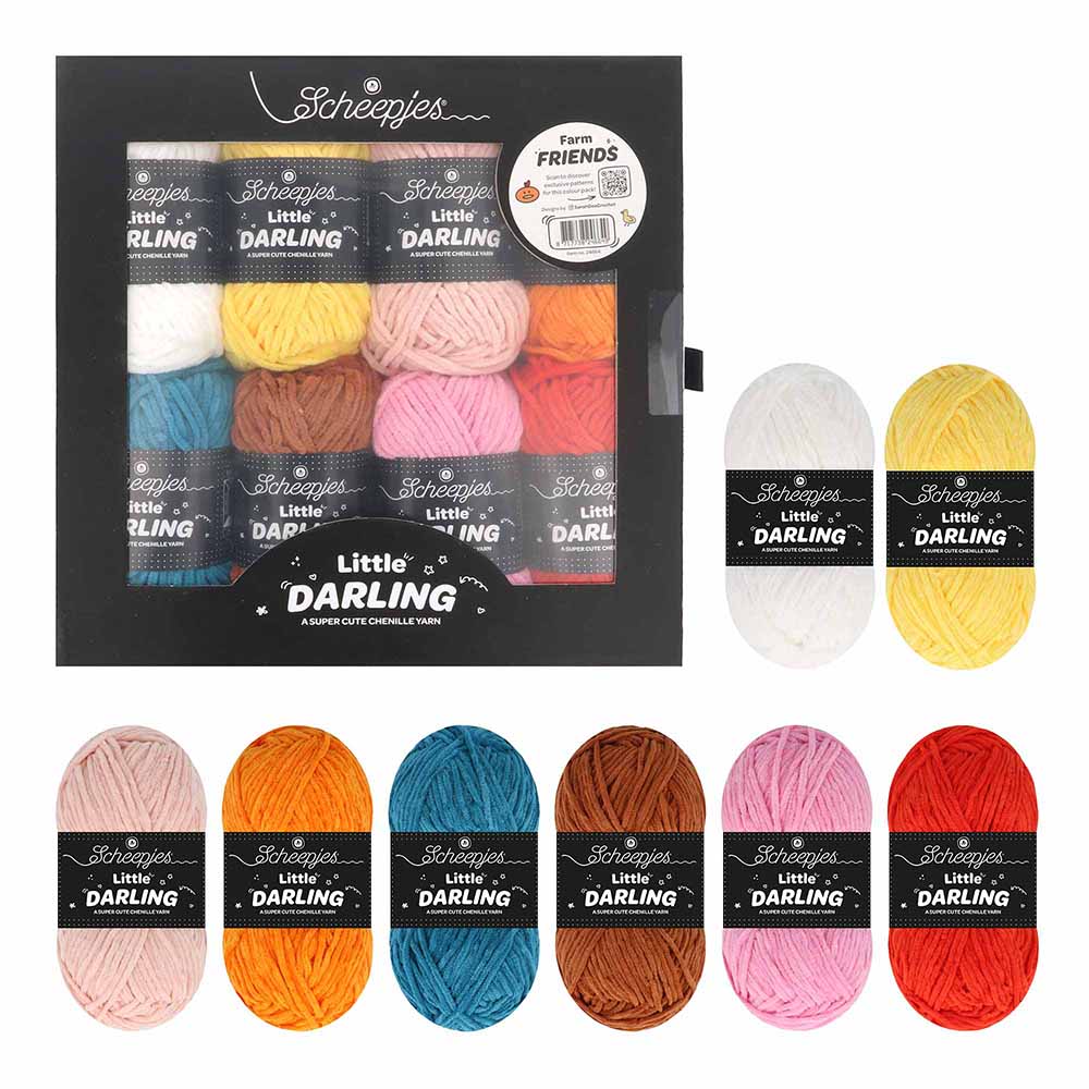 Scheepjes Little Darling Farm Friends 8x25g