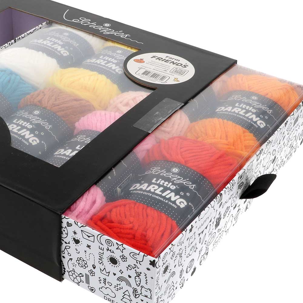 Scheepjes Little Darling Farm Friends 8x25g