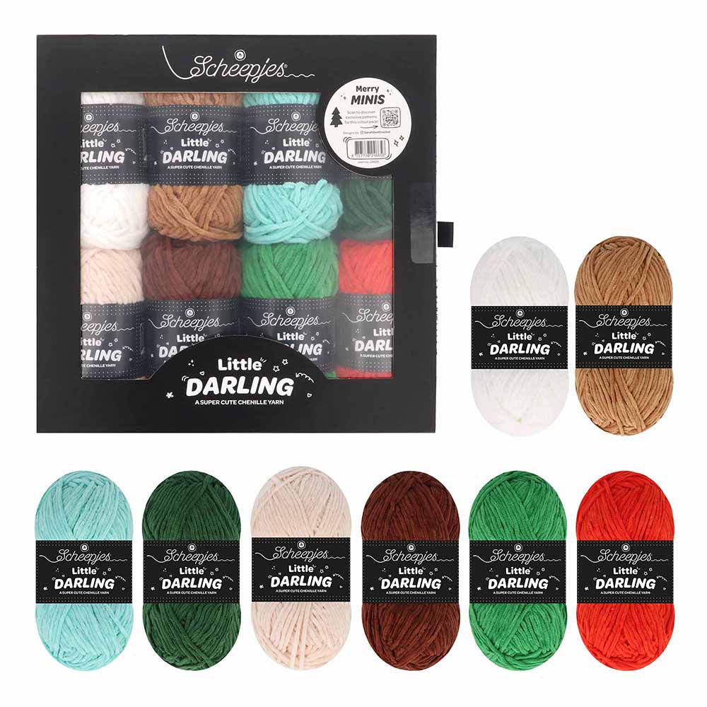 Scheepjes Little Darling Merry Minis 8x25g