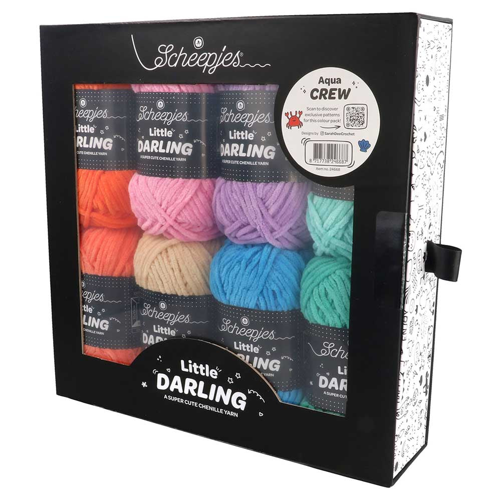 Scheepjes Little Darling Aqua Crew 8x25g