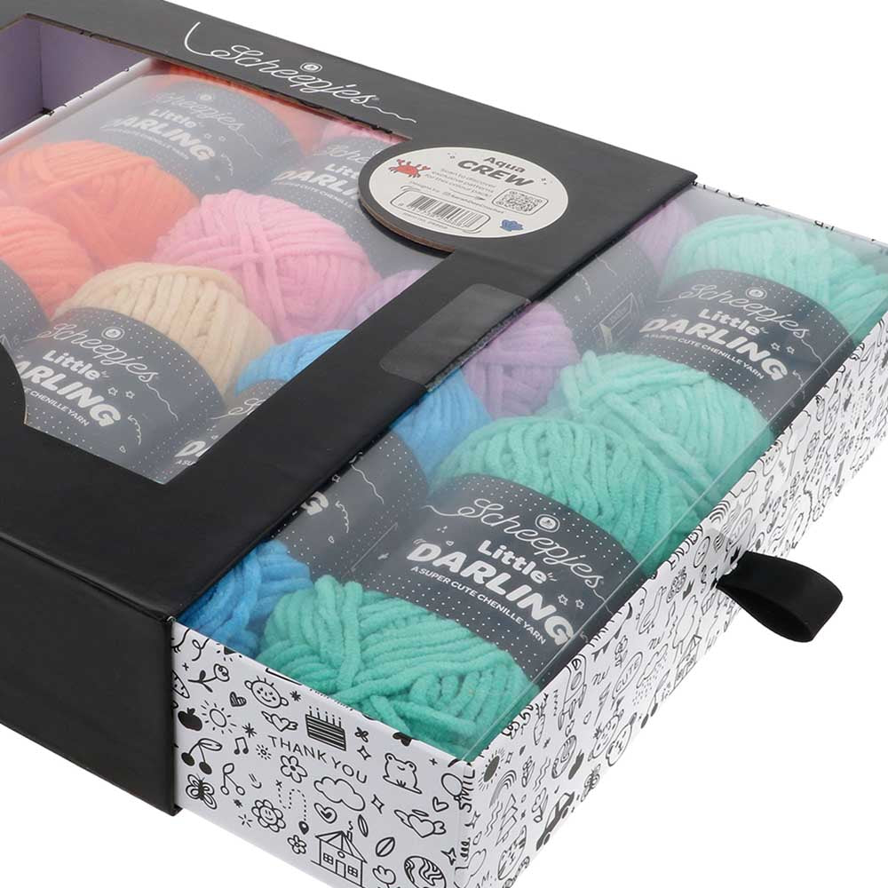 Scheepjes Little Darling Aqua Crew 8x25g