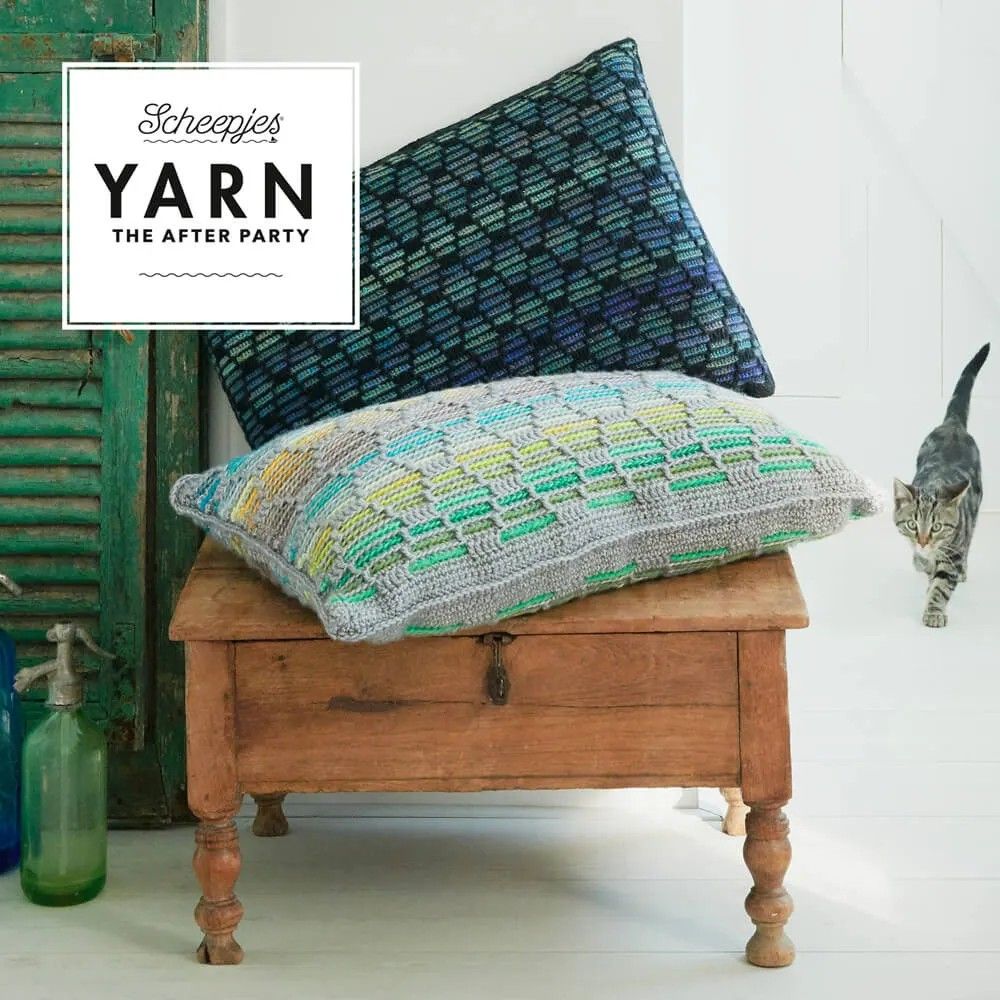 YARN The After Party no. 50 Honeycomb Cushion