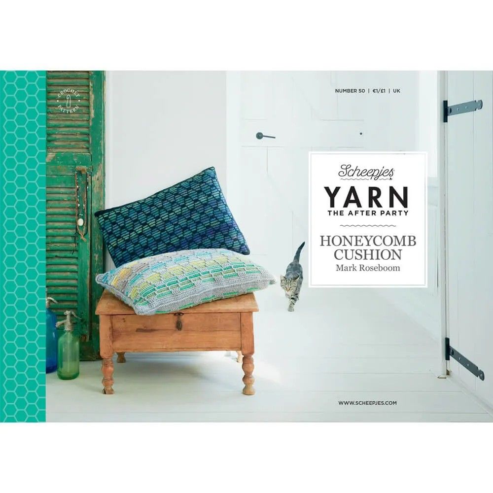 YARN The After Party no. 50 Honeycomb Cushion