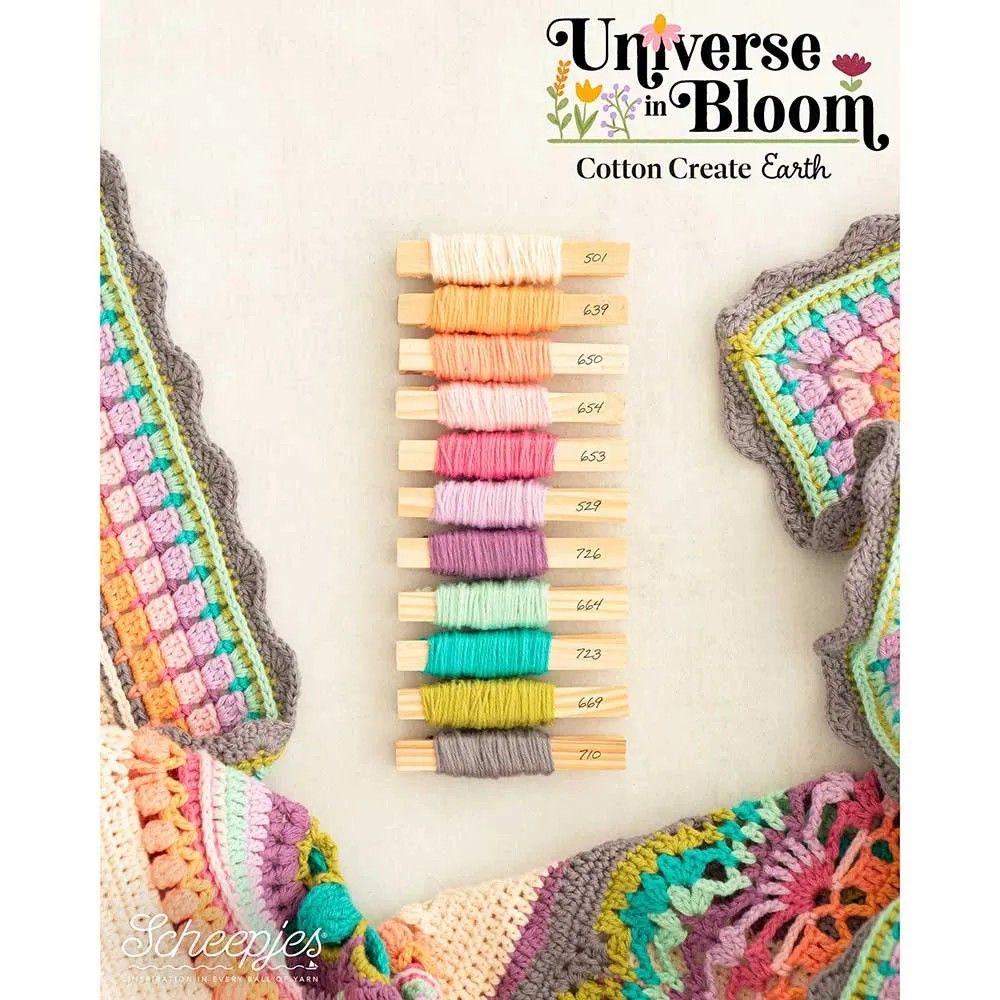 Scheepjes CAL2025 kit Cotton Create - Earth