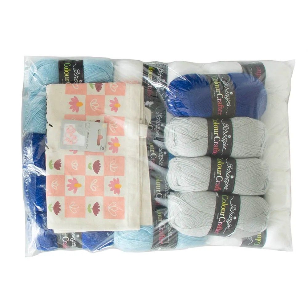 Scheepjes CAL2025 kit Colour Crafter - Delft