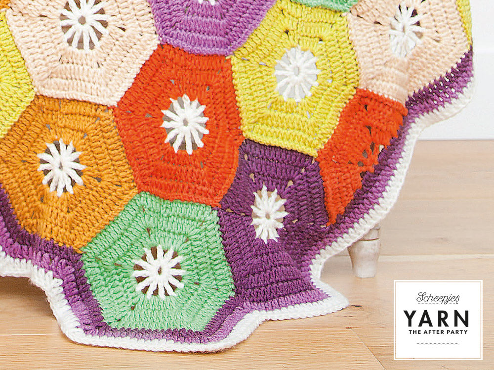 YARN The After Party no. 14 Hexagon Blanket