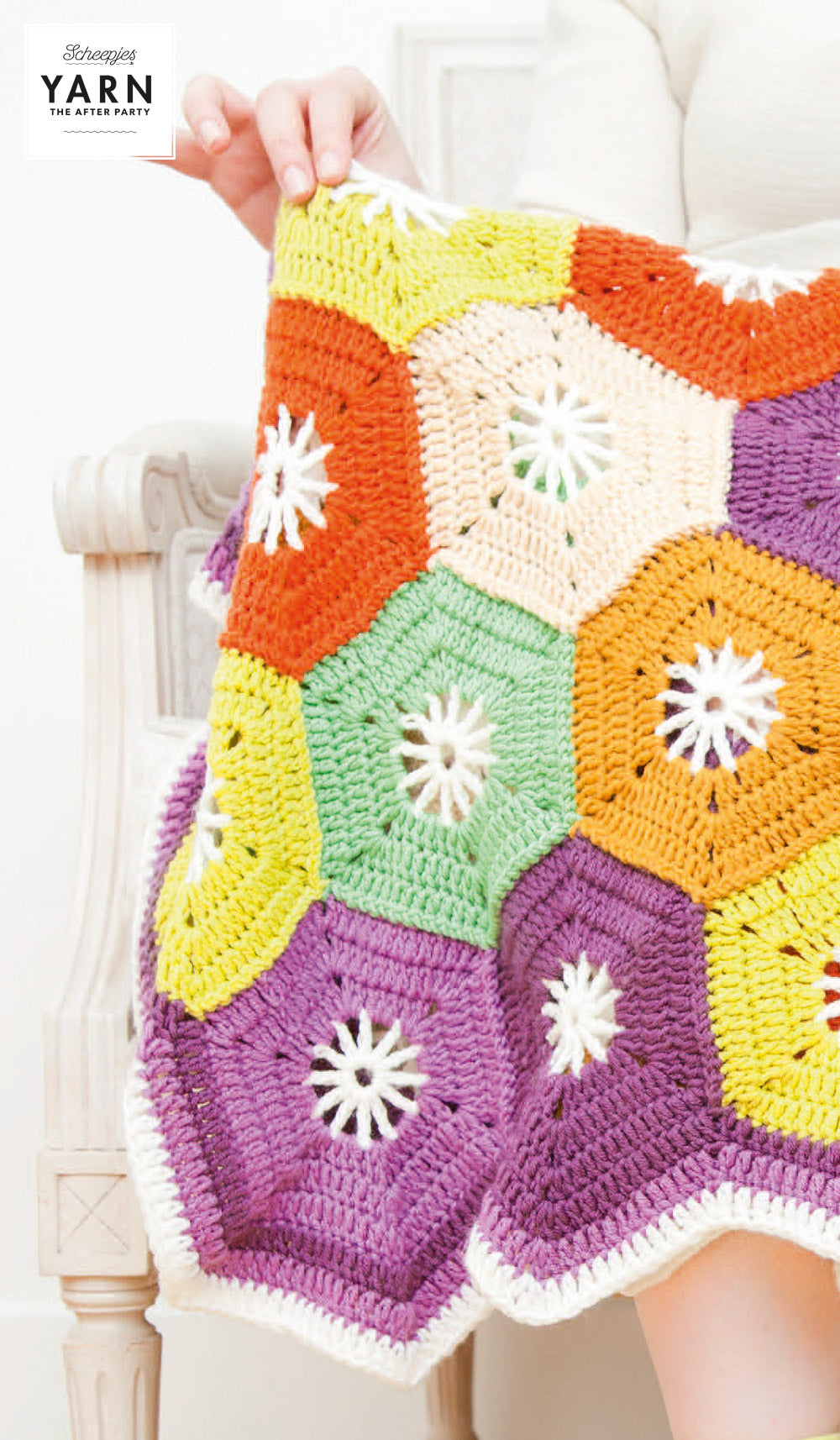 YARN The After Party no. 14 Hexagon Blanket