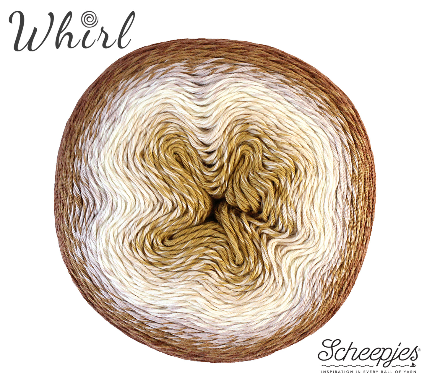 Scheepjes Whirl 756 Caramel Core