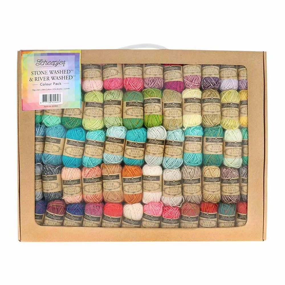 Scheepjes Stone Washed-River Washed garnpakke