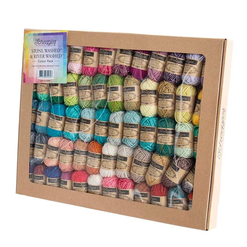 Scheepjes Stone Washed-River Washed garnpakke