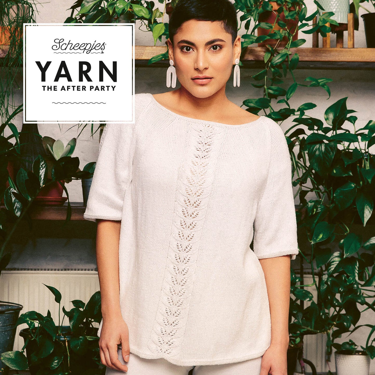 YARN The After Party no. 104 Column of Leaves Top