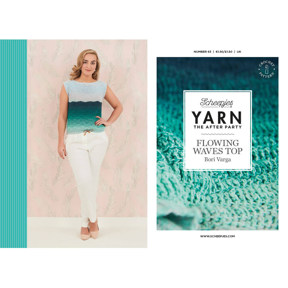 YARN The After Party no. 63 Flowing Waves Top