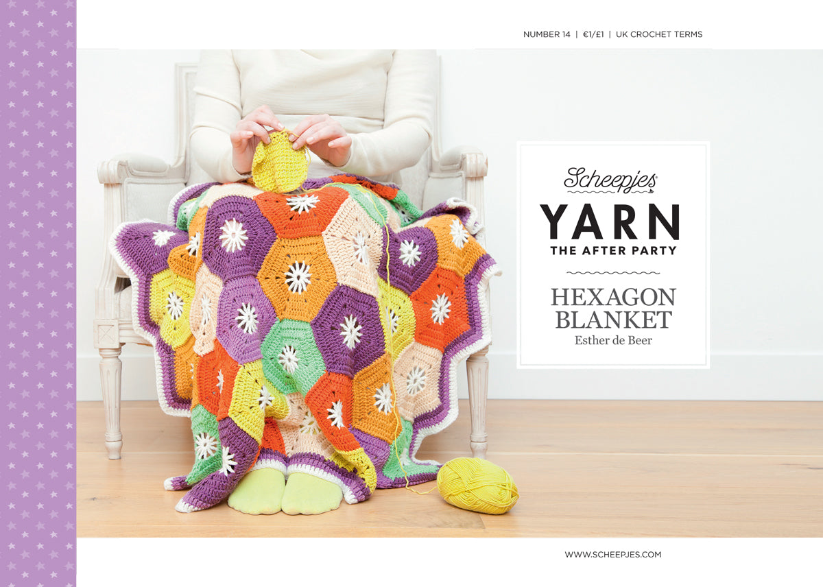 YARN The After Party no. 14 Hexagon Blanket
