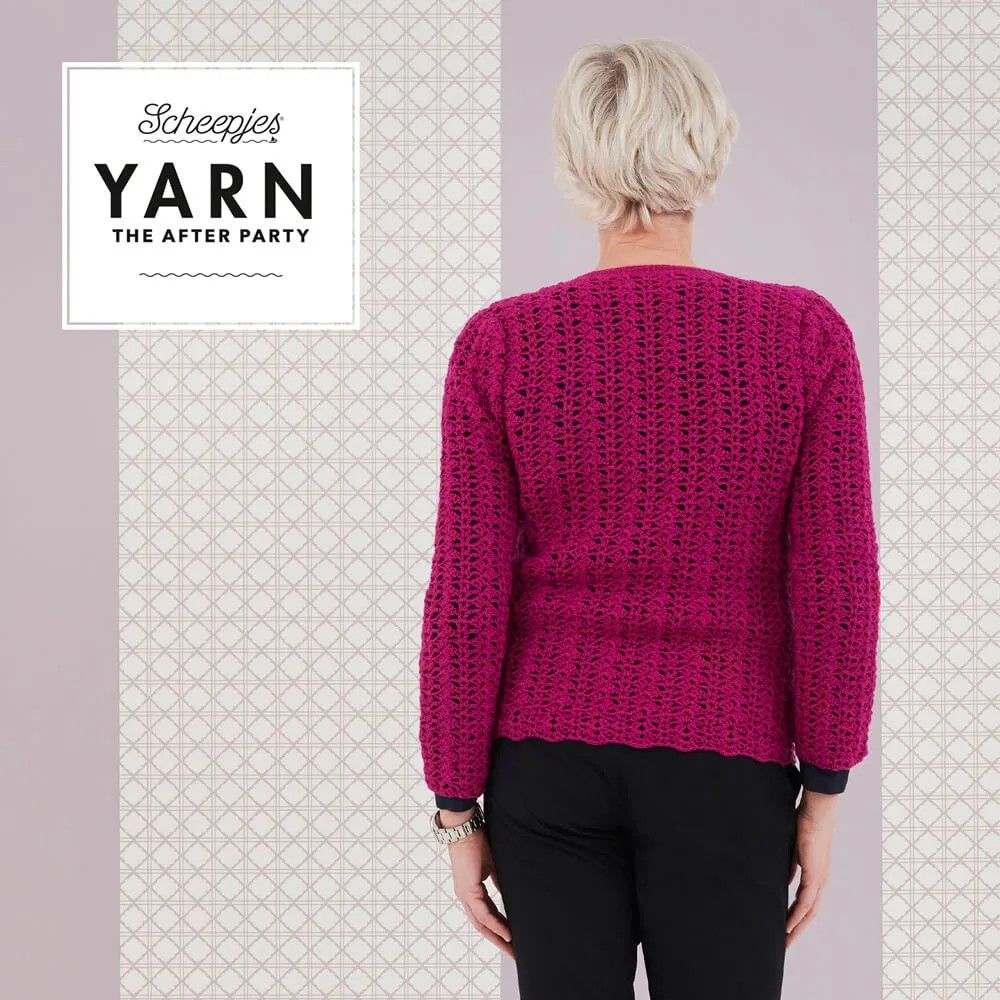 YARN The After Party no. 48 Posy Cardigan