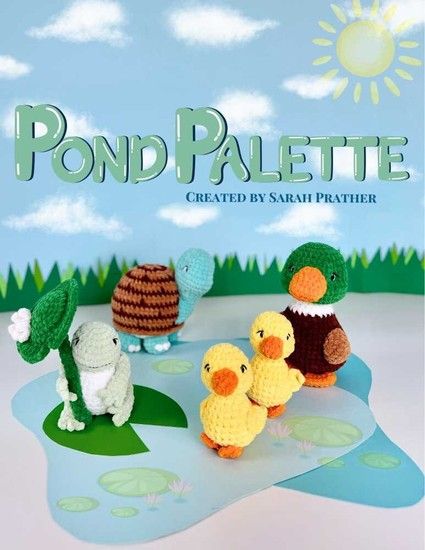 Scheepjes Little Darling Pond Palette 8x25g