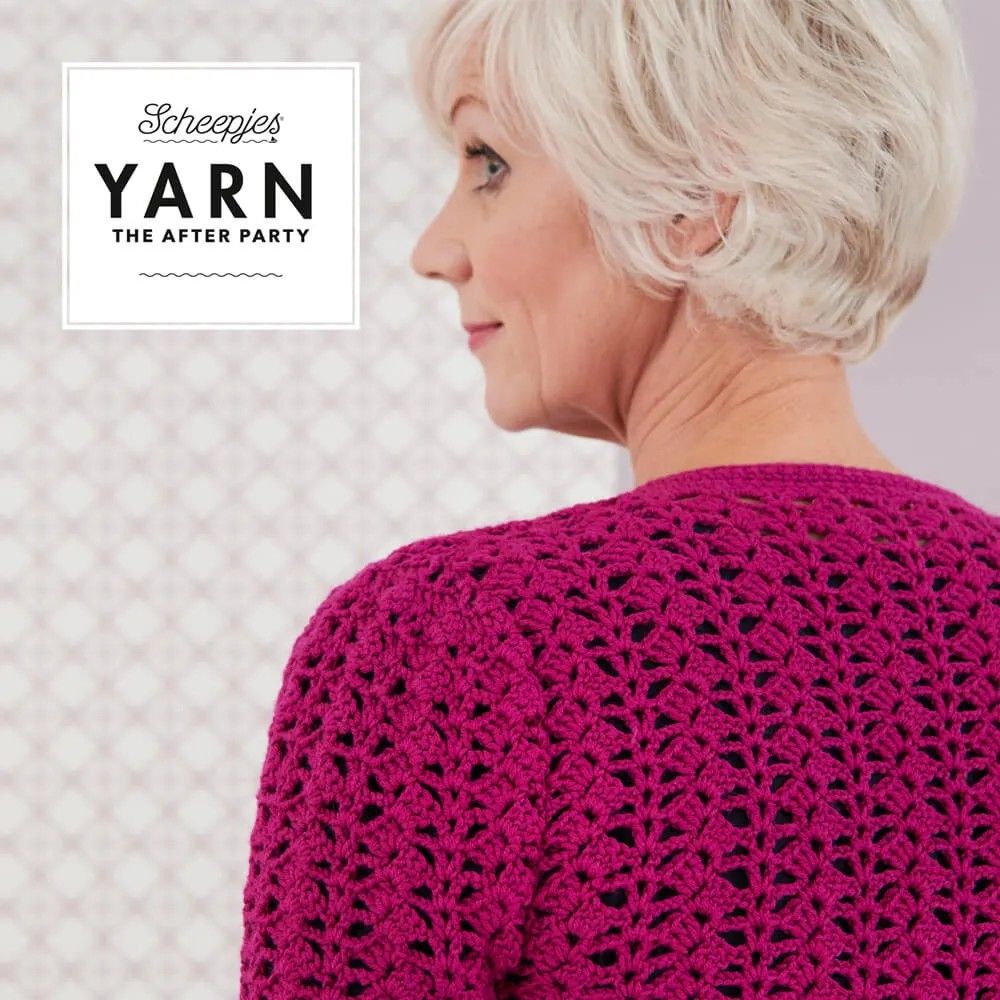 YARN The After Party no. 48 Posy Cardigan