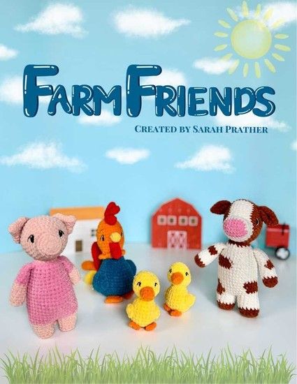 Scheepjes Little Darling Farm Friends 8x25g
