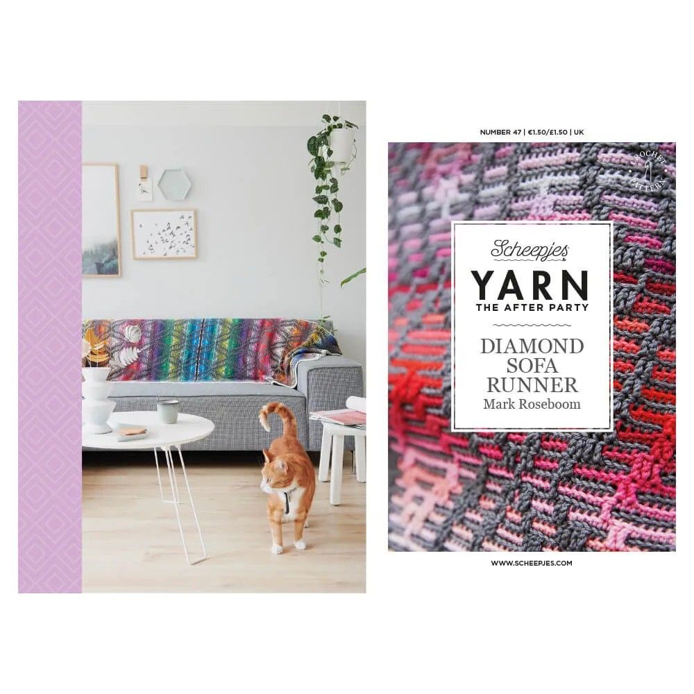 YARN The After Party no. 47 Diamond Sofa Runner