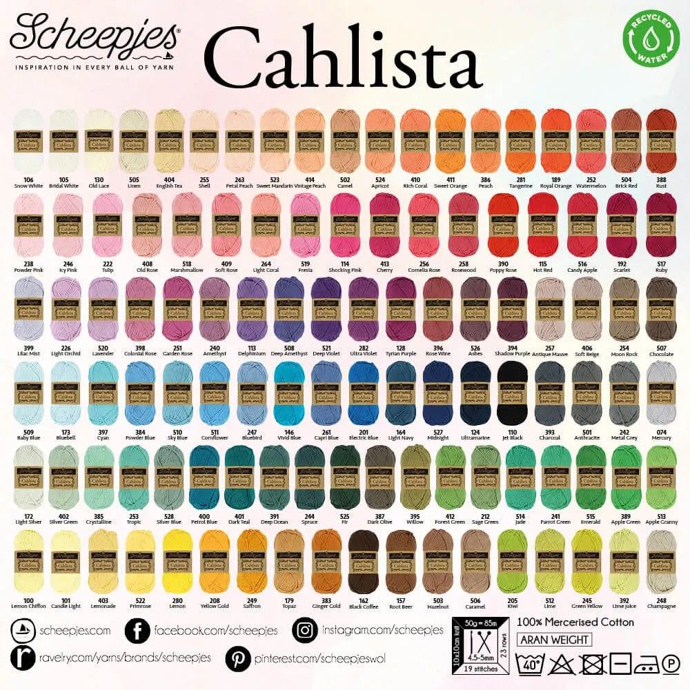 Scheepjes Cahlista