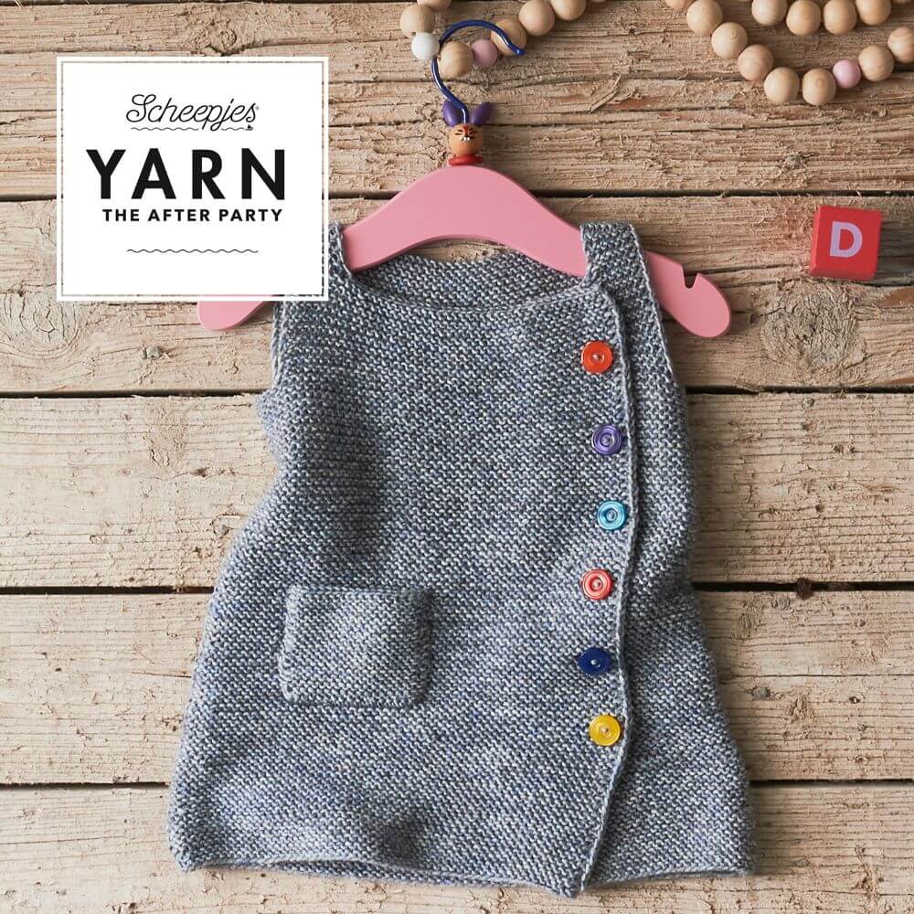 YARN The After Party no. 113 Cute Button Pinafore