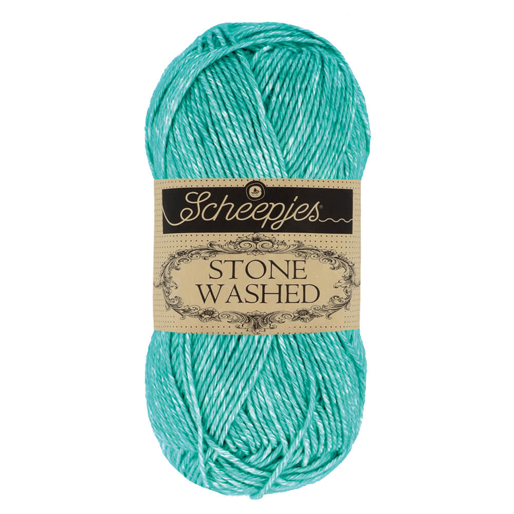 Scheepjes Stone Washed 815 Green Agate
