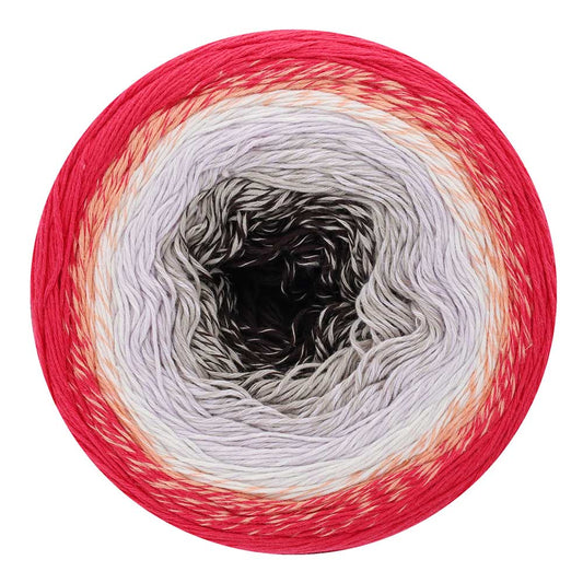 Scheepjes Cotton Whirl 798 Berry on T.