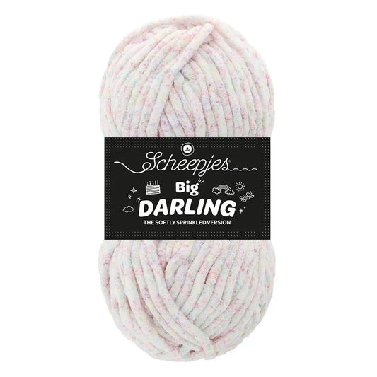 Scheepjes Big Darling Sprinkled - 01 Snow Cone