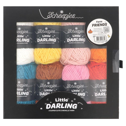 Scheepjes Little Darling Farm Friends 8x25g
