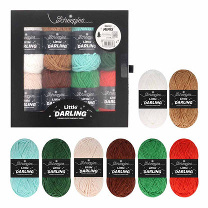 Scheepjes Little Darling Merry Minis 8x25g