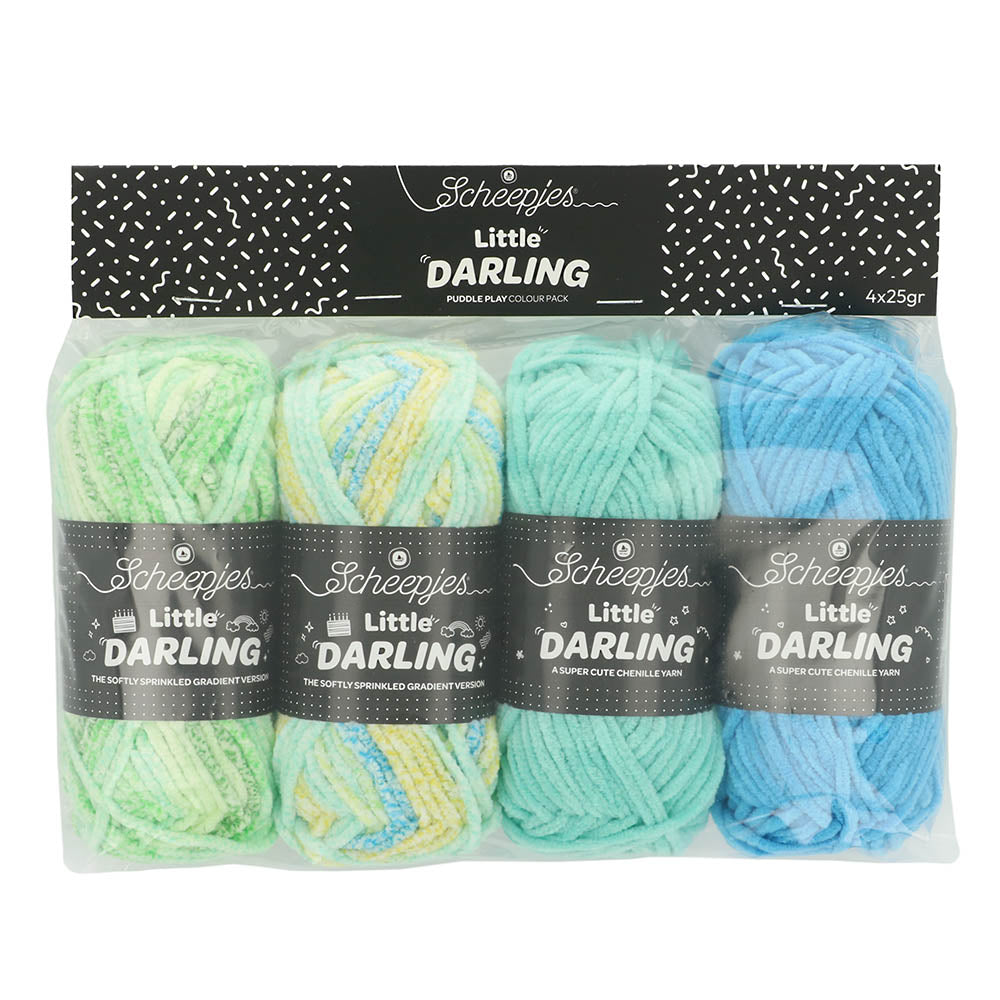 Scheepjes Little Darling Sprinkled Gradient 4x25g - Pu.