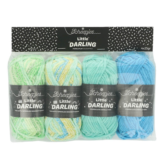 Scheepjes Little Darling Sprinkled Gradient 4x25g - Pu.