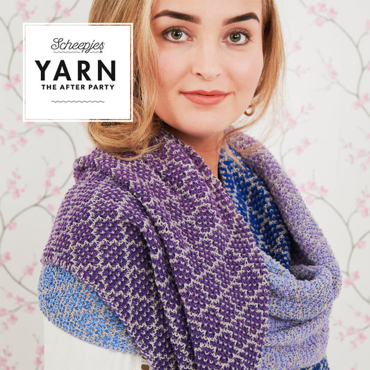 YARN The After Party no. 71 Lavender Trellis Wrap