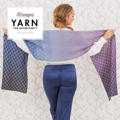 YARN The After Party no. 71 Lavender Trellis Wrap