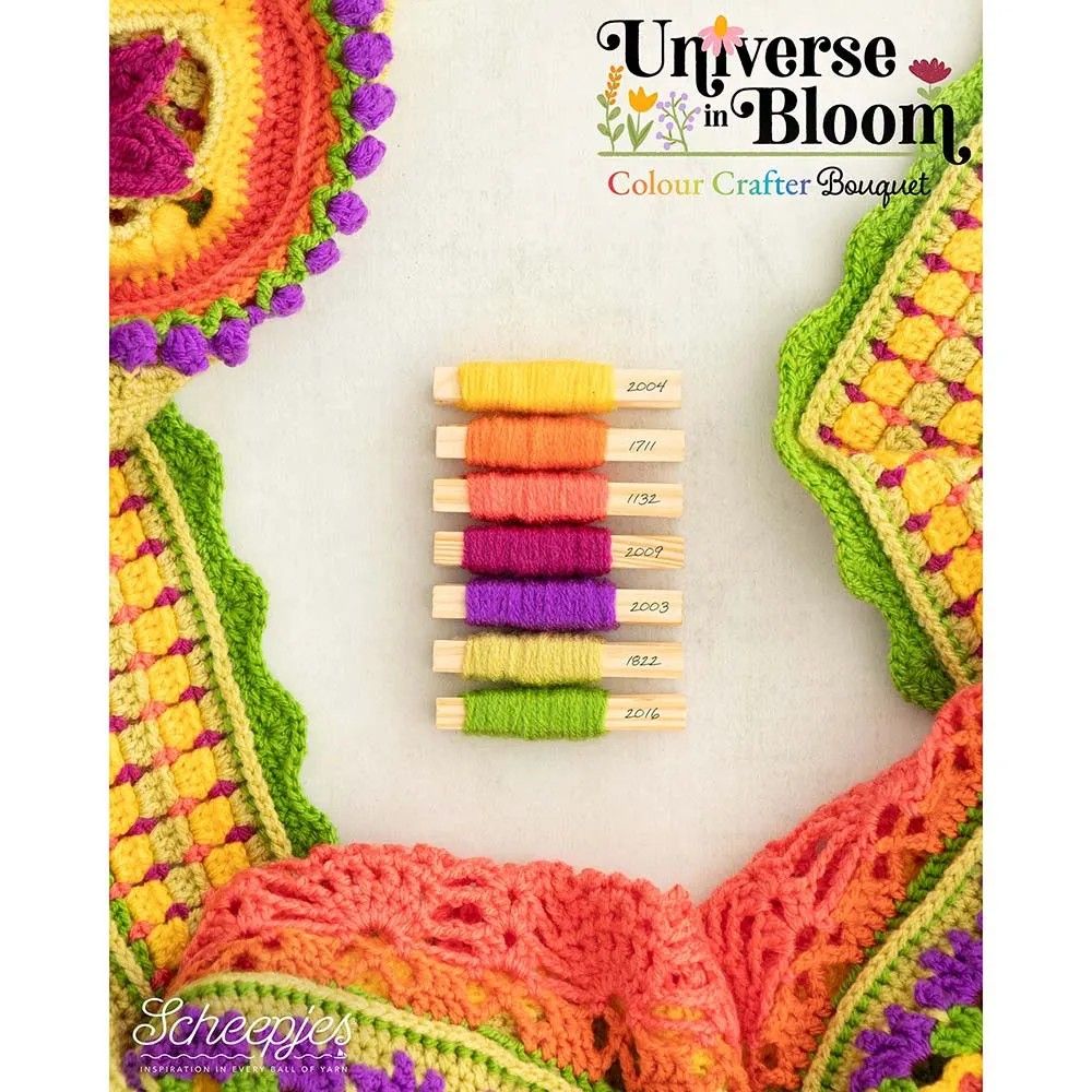 Scheepjes CAL2025 kit Colour Crafter - Bouquet