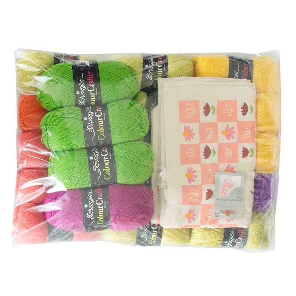 Scheepjes CAL2025 kit Colour Crafter - Bouquet