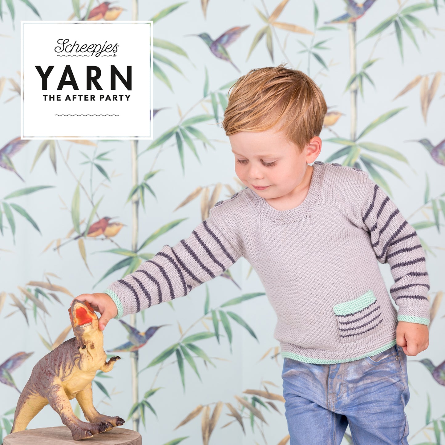 YARN The After Party no. 22 Dino Hunter Sweater