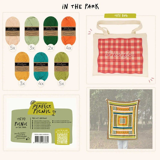 Scheepjes CAL2026 kit Cotton Create DK - Park