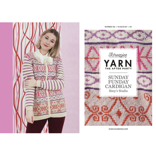 YARN The After Party no. 102 Sunday Funday Cardigan