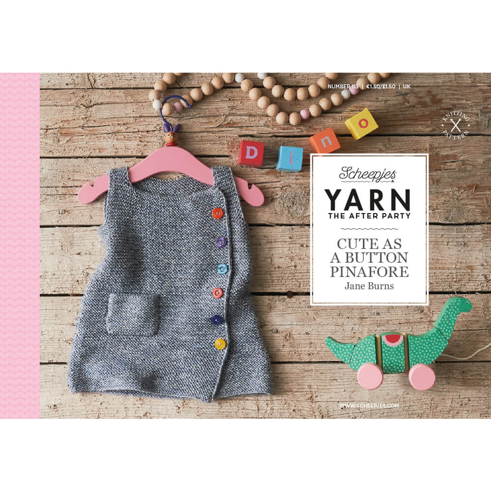YARN The After Party no. 113 Cute Button Pinafore