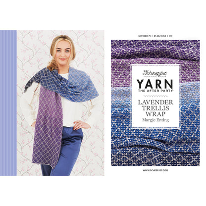 YARN The After Party no. 71 Lavender Trellis Wrap