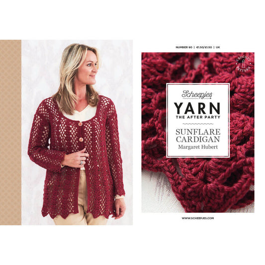YARN The After Party no. 90 Sunflare Cardigan